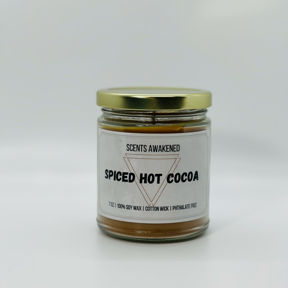 7 OZ Soy Cinnamon Cocoa Candle